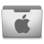 Aluminum Grey Mac Icon 64x64 png